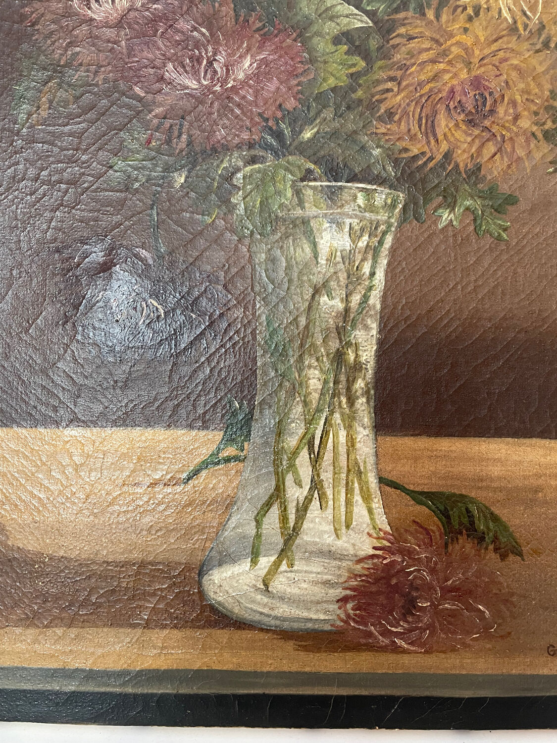 Pair of antique paintings