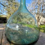 10L green blue demijohn