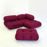 Canapé modulable Camaleonda Bordeaux par Mario Bellini pour B&B Italia