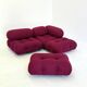 Camaleonda Modular Sofa in Bordeaux by Mario Bellini for B&B Italia