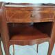 Pair of marquetry bedside tables