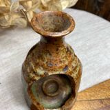 Lantern-style candlestick in pyrite sandstone