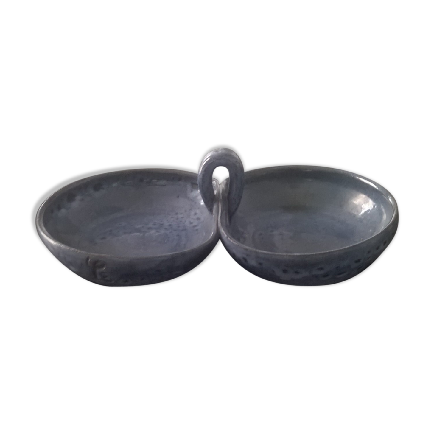 Vintage ceramic double cup