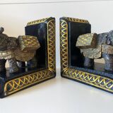 Pair of Unique Decorative Elephant Bookends Made in India