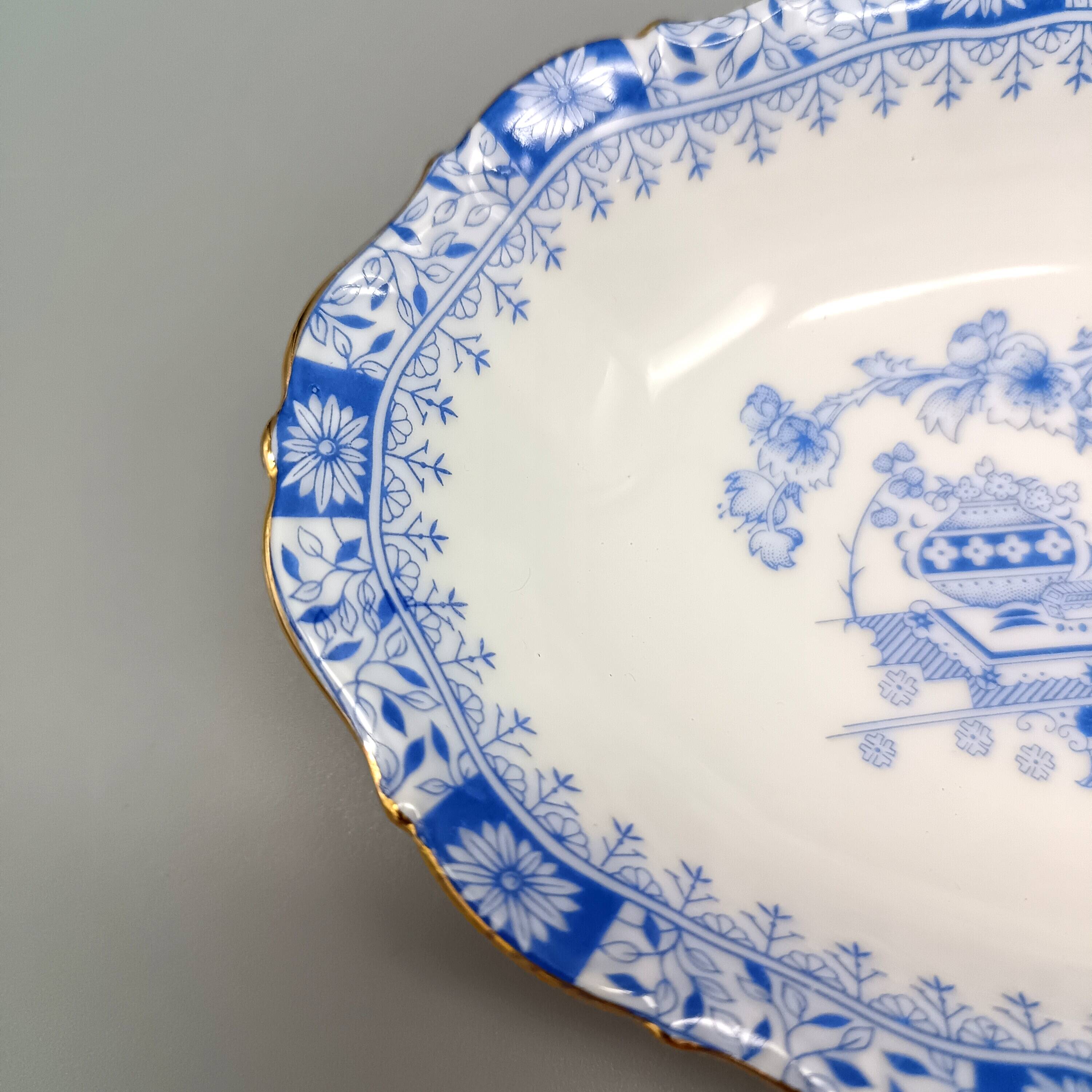 2 vintage porcelain raviars theresia pattern seltmann weiden bavaria