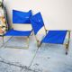 Pair of lafuma beach folding chairs