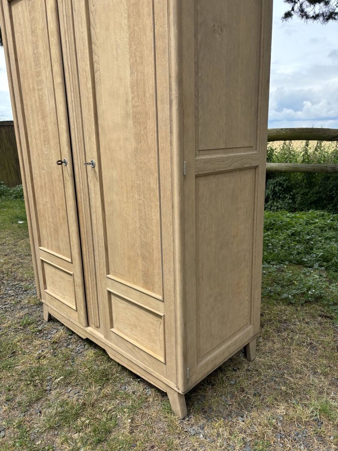 Oak wardrobe