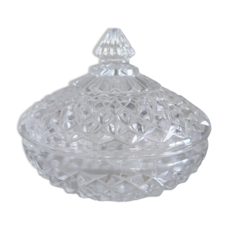 Bonbonnière cristal d’arques