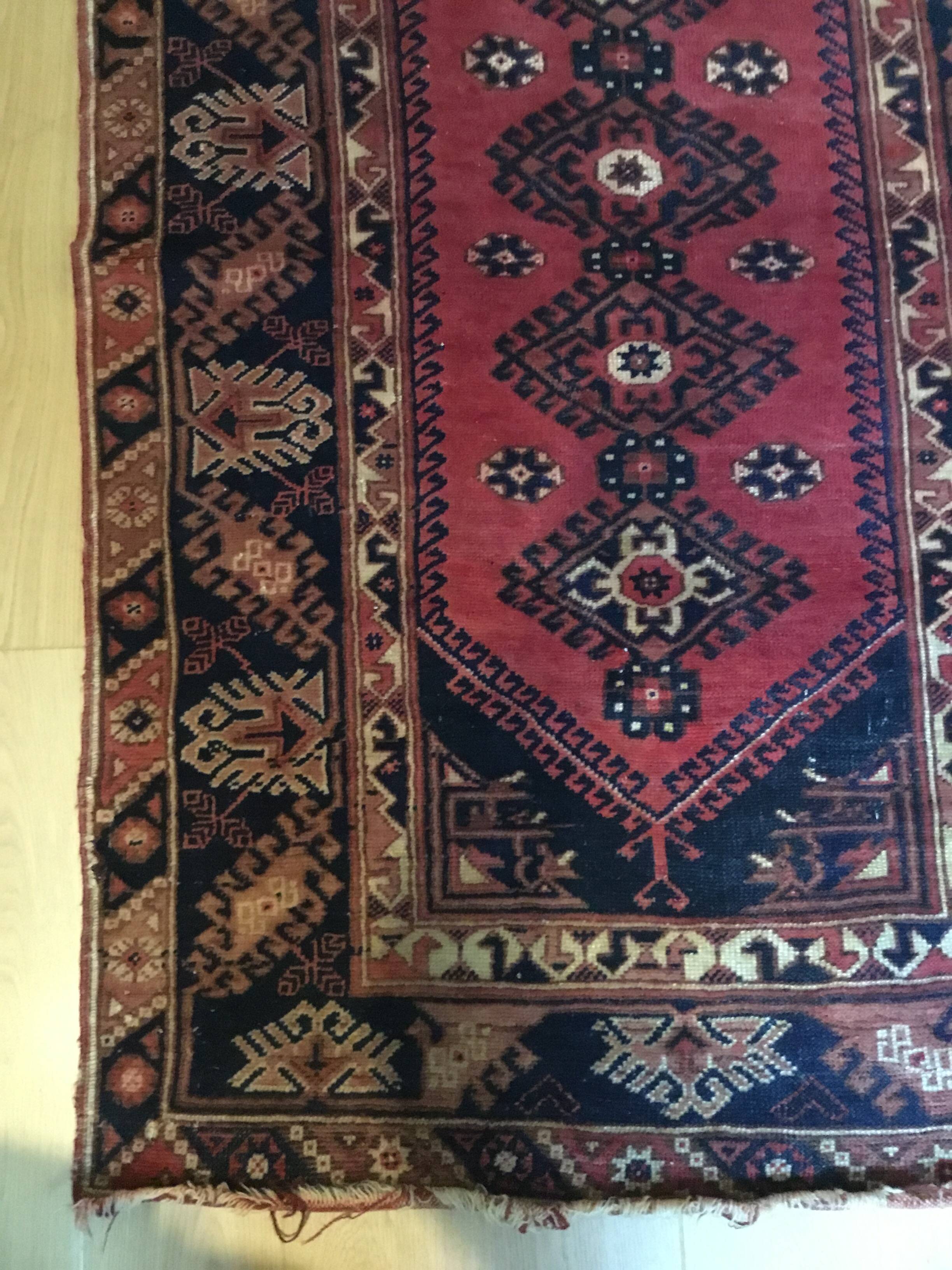 Oriental wool rug