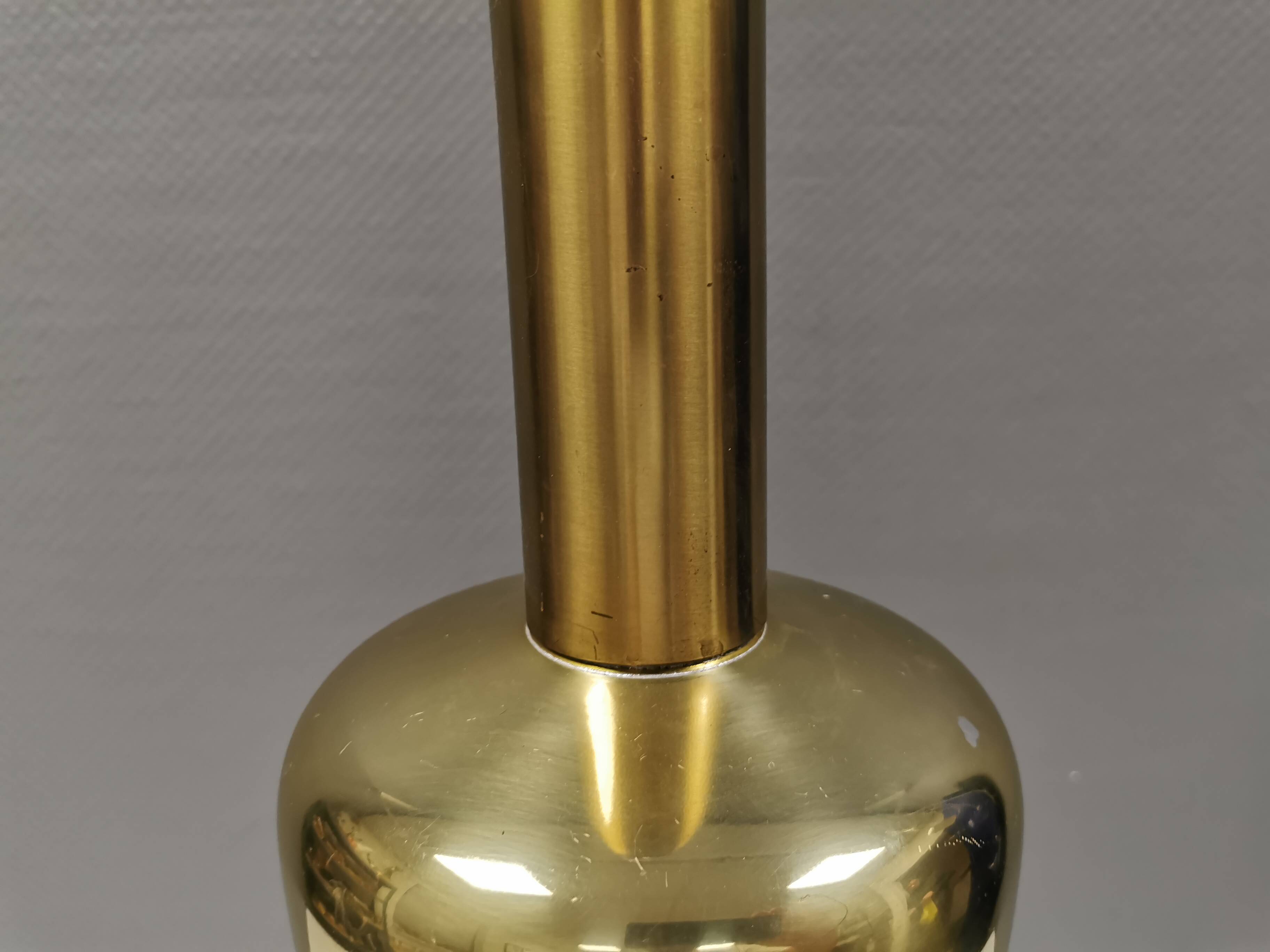 VERY rare original Vilhelm Lauritzen Gold Pendant for Louis Poulsen Denmark.