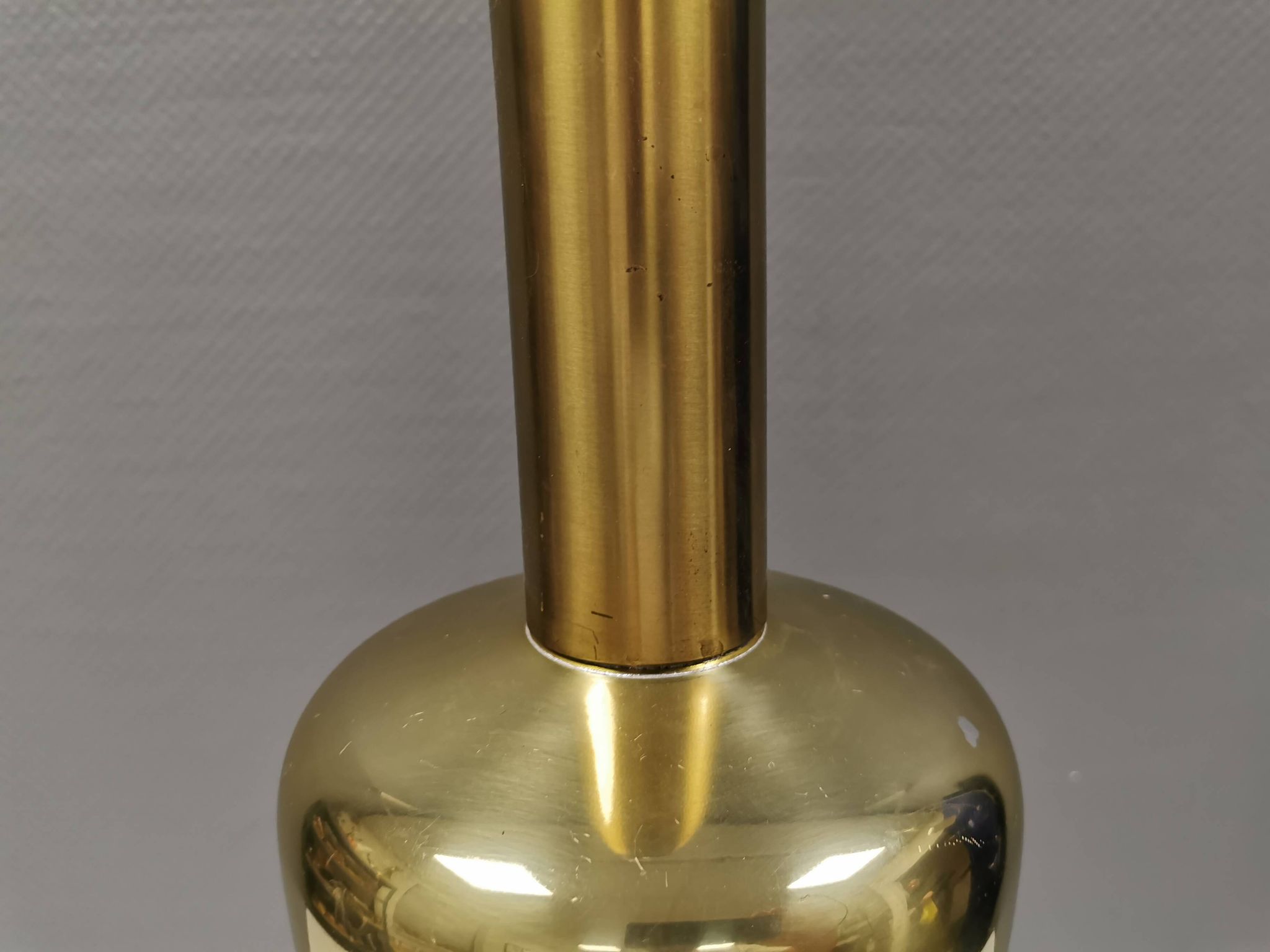 VERY rare original Vilhelm Lauritzen Gold Pendant for Louis Poulsen Denmark.