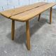 Banc en chêne vintage des années 1950