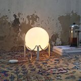 Lampe boule  vintage support tripode