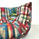 Limited edition Togo Shanghai 3-seater sofa with armrests by Cristian Zuzunga for Ligne Roset, 2012