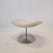 Big Tulip Chair and Ottoman by Pierre Paulin for Artifort, 1980s