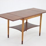 Borge Mogensen teak and Oak Coffee Table for Soborg Mobelfabric ,Denmark, 1960