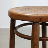Antique Bentwood Star Piano Stool