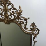 Magnificent baroque brass mirror