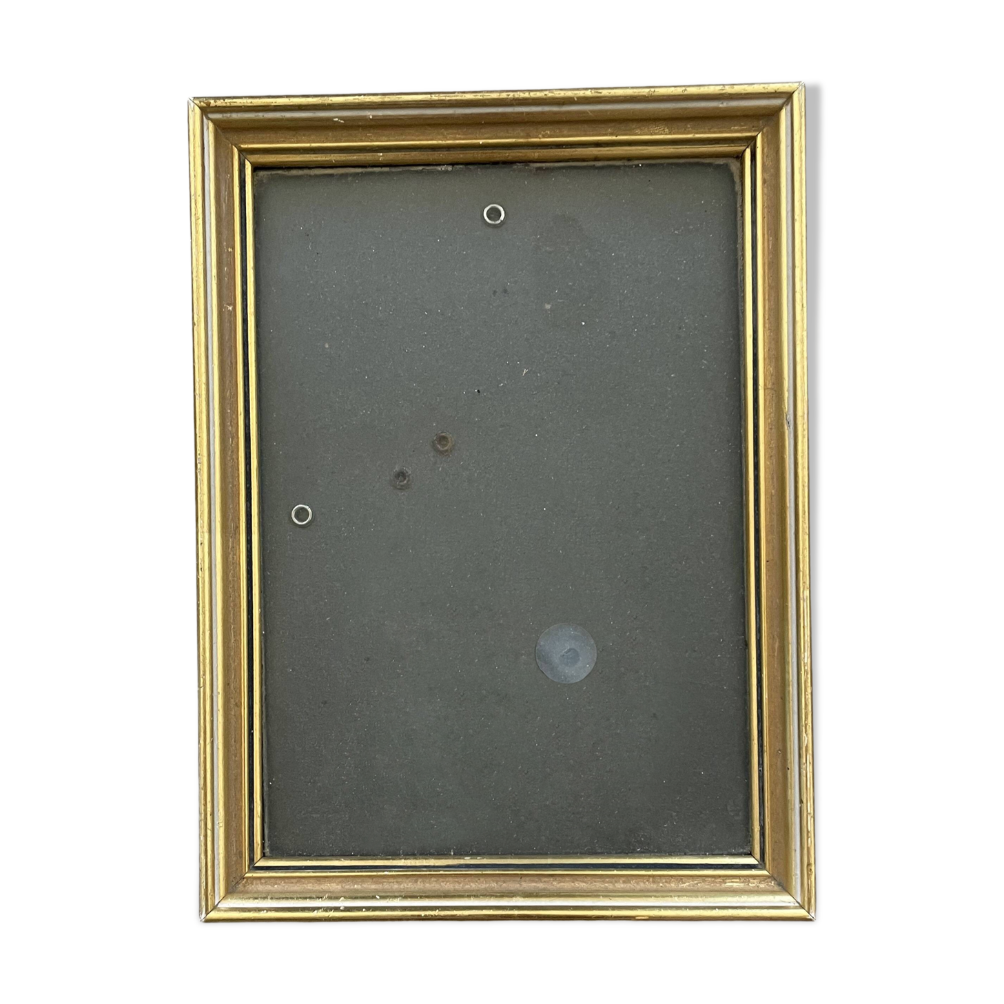 Golden frame to stand 15x20cm