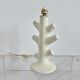Matte white ceramic lamp 1960