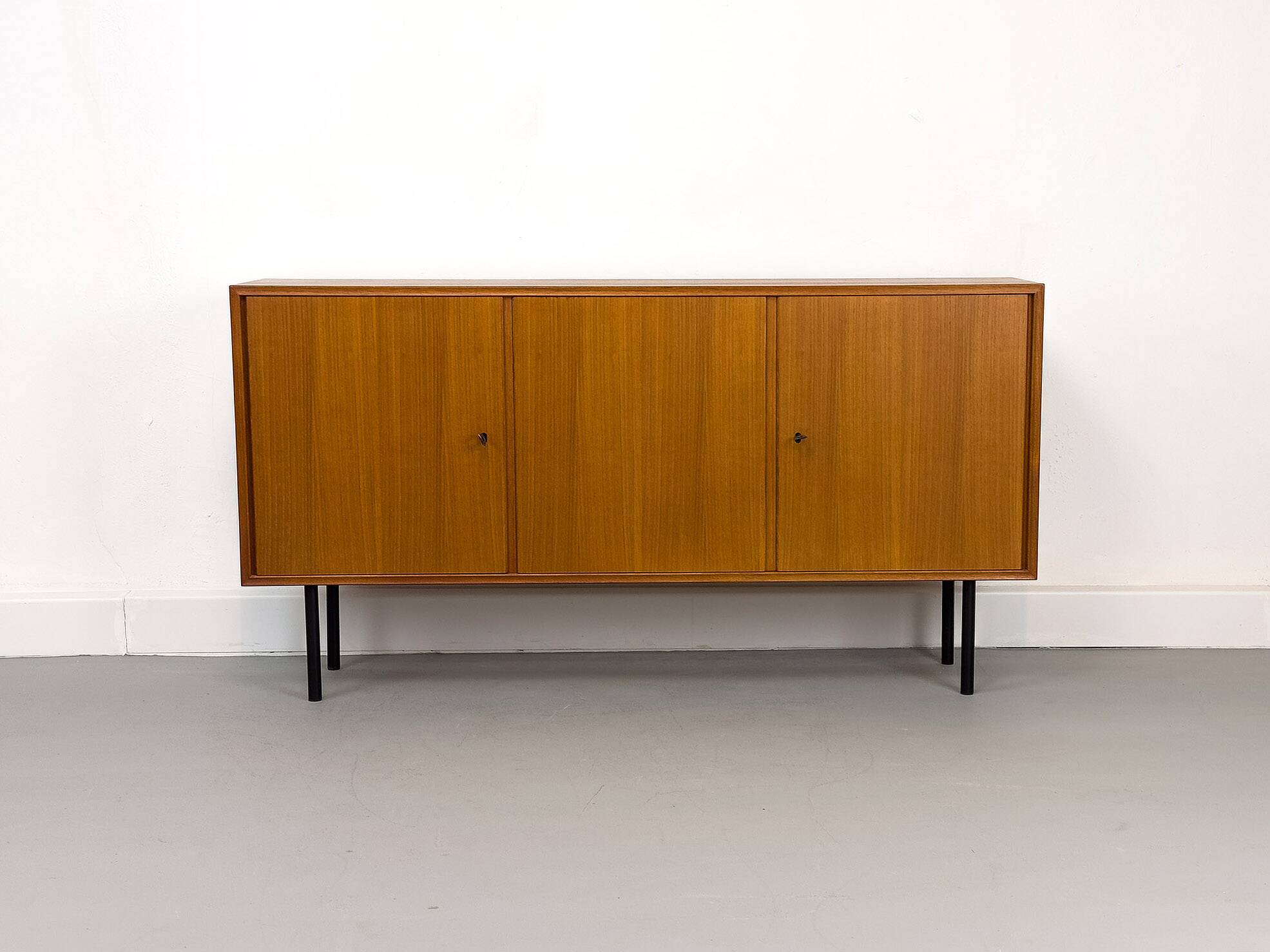 Vintage Sideboard in Teak by Heinrich Riestenpatt, 1960s