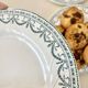 Iron earth dessert plates Salins