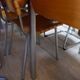 Table à manger extensible des années 1980