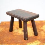 Wooden stool, small stool, plant holder, interior decoration