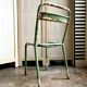 Tolix green metal garden chair no. 2
