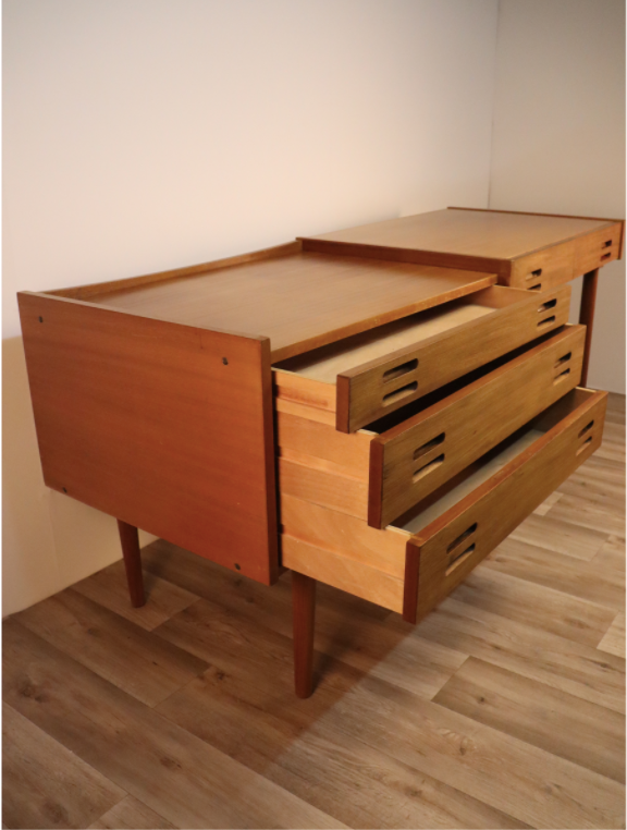 Scandinavian teak office 1960