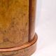 Oval pedestal cabinet - Walnut - Hand polished - Year 1840s