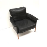 Fauteuil en cuir par Hans Olsen années 1960