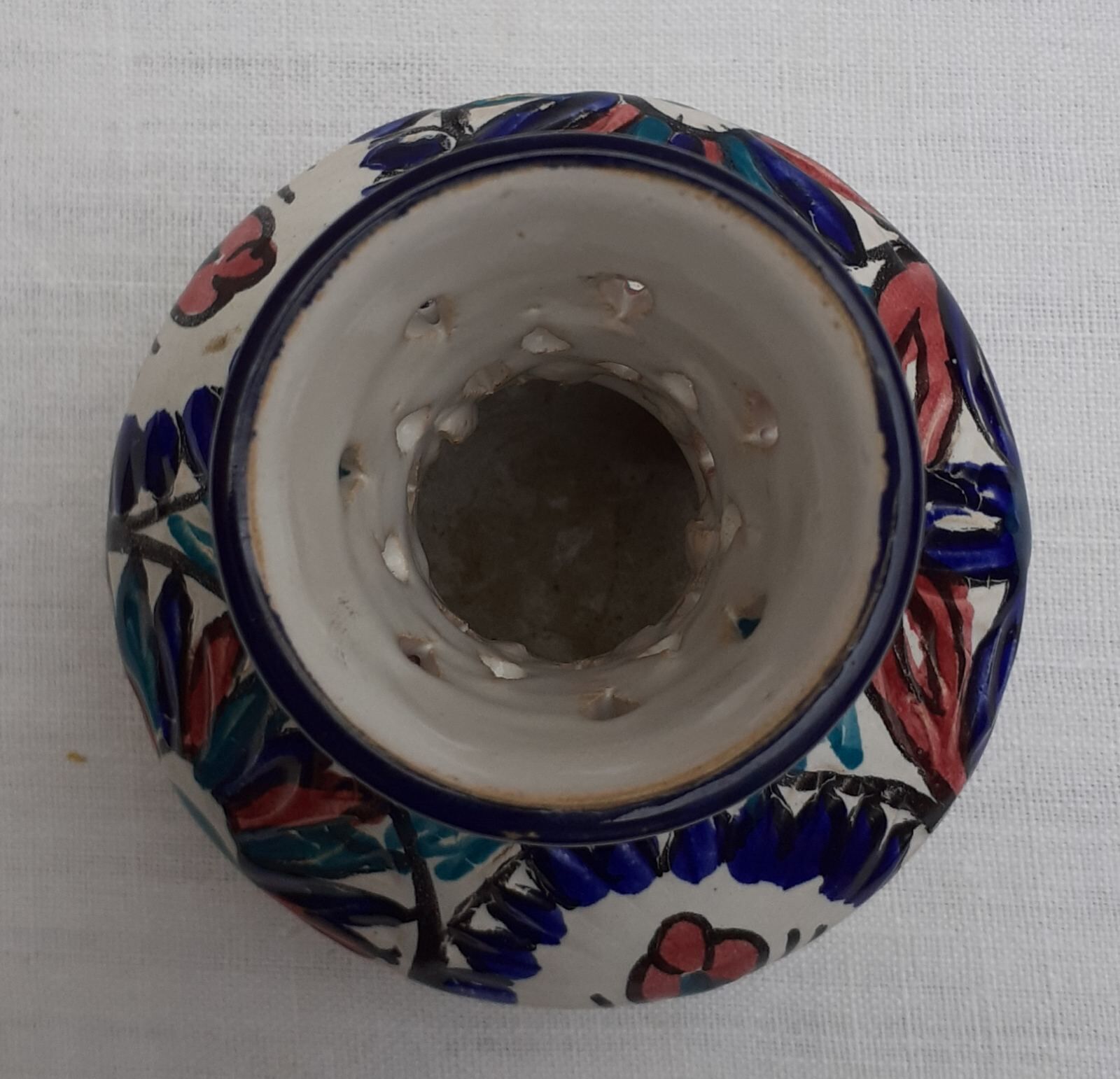 Ethical earthenware vase