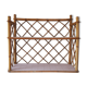 Rattan shelf
