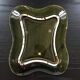 Clover dish olive green