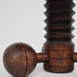 Table basse guéridon par Charles Dudouyt
