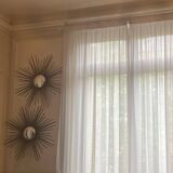 Two Chaty Vallauris convex mirrors, 1950s/1960s