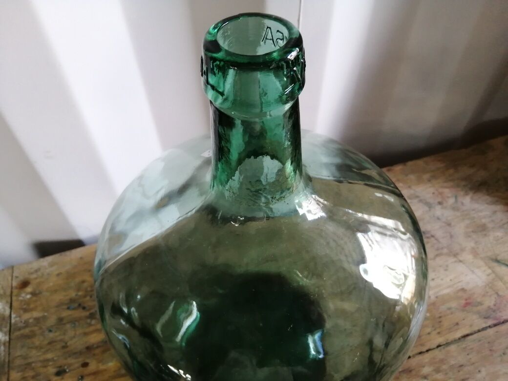 Demijohn viresa bonbonne touque bottle old dp092029