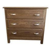 Solid wood chest of drawers