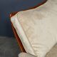 Vintage 20th century cream velvet "tulip" seating suite by km wilkins c1970