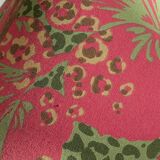 VINTAGE Leopard Ceramic LAMP