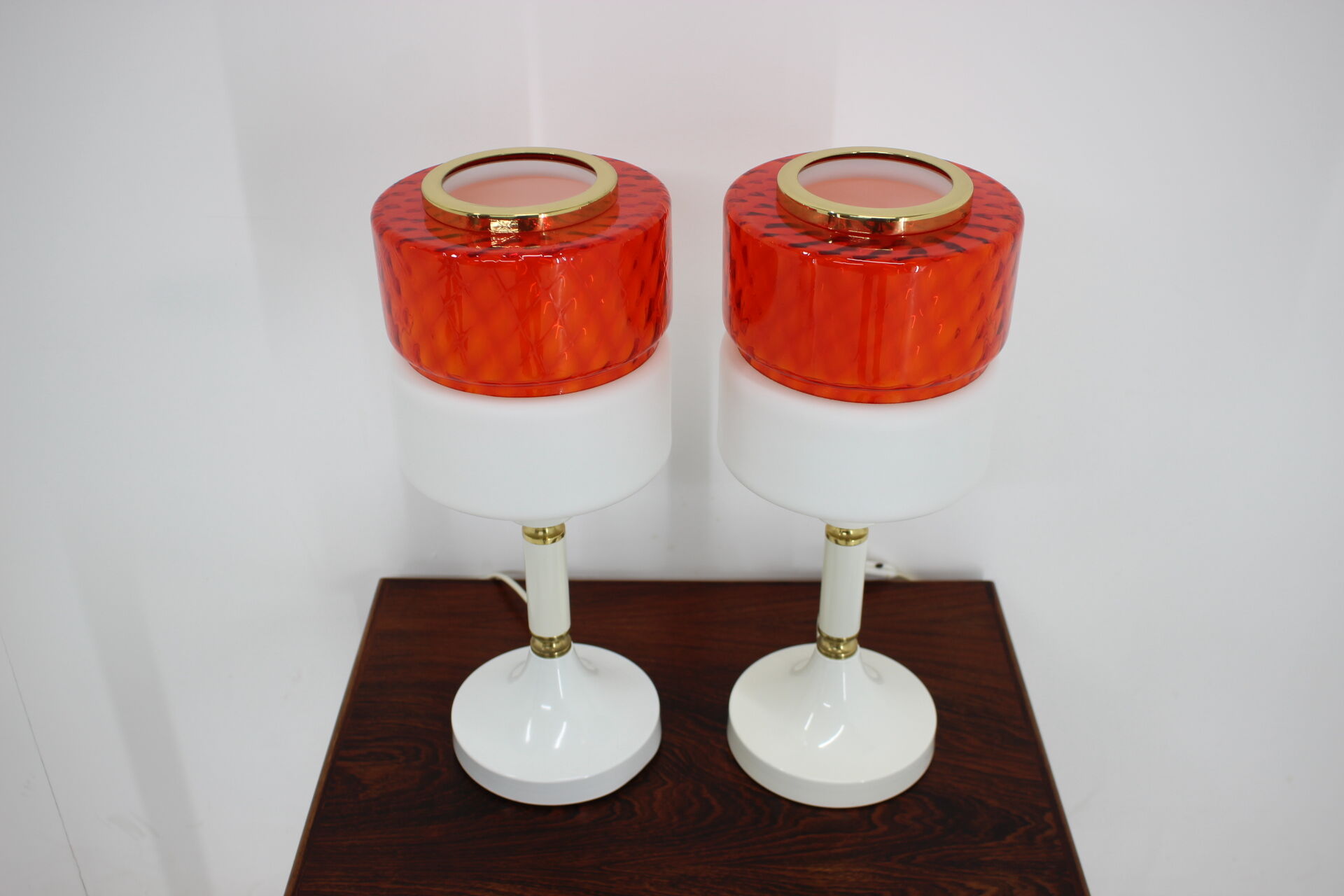 Paire de lampes, années 1960