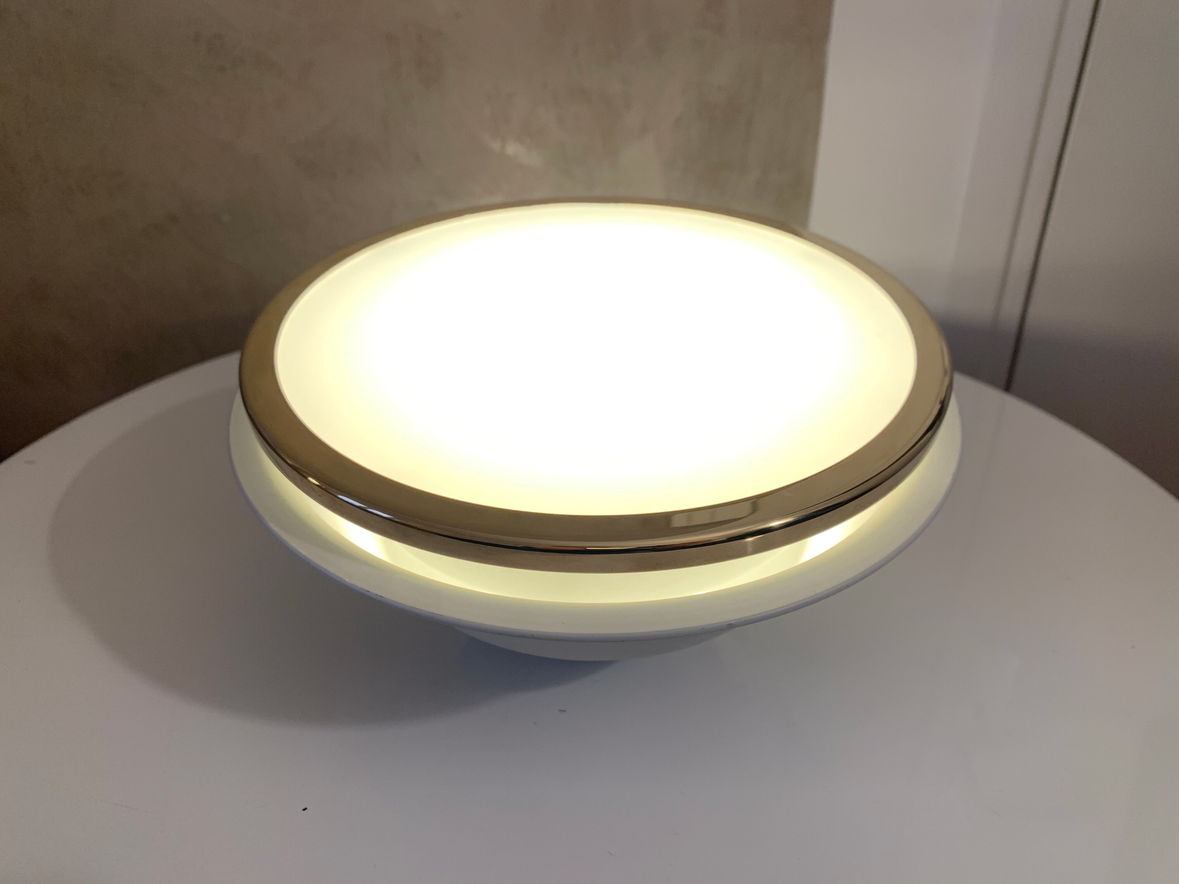 Arne Jacobsen - Munkegaards Ceiling Light - Produced In Denmark By Louis Poulsen In The 1950s - Bras