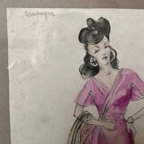 Fashion drawing G Mazoyer