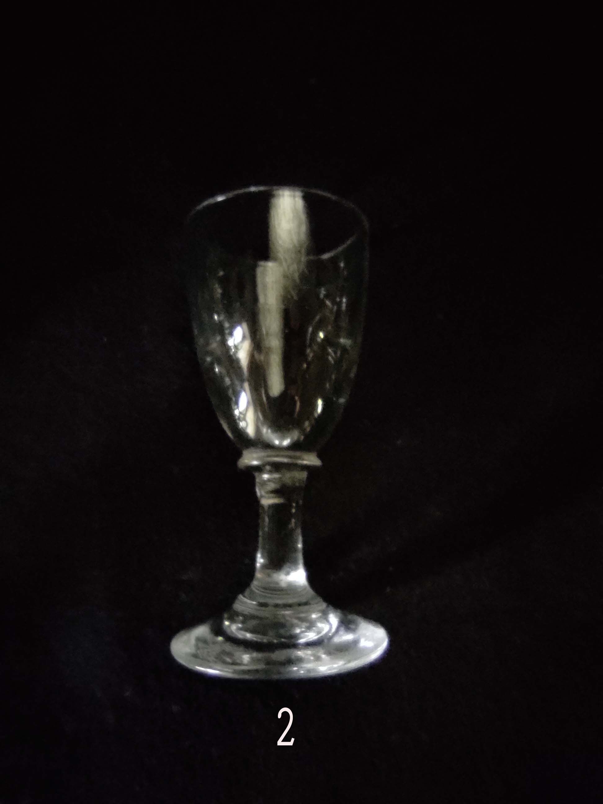 Bistro liquor glasses