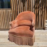 Vintage toad armchair Henriette