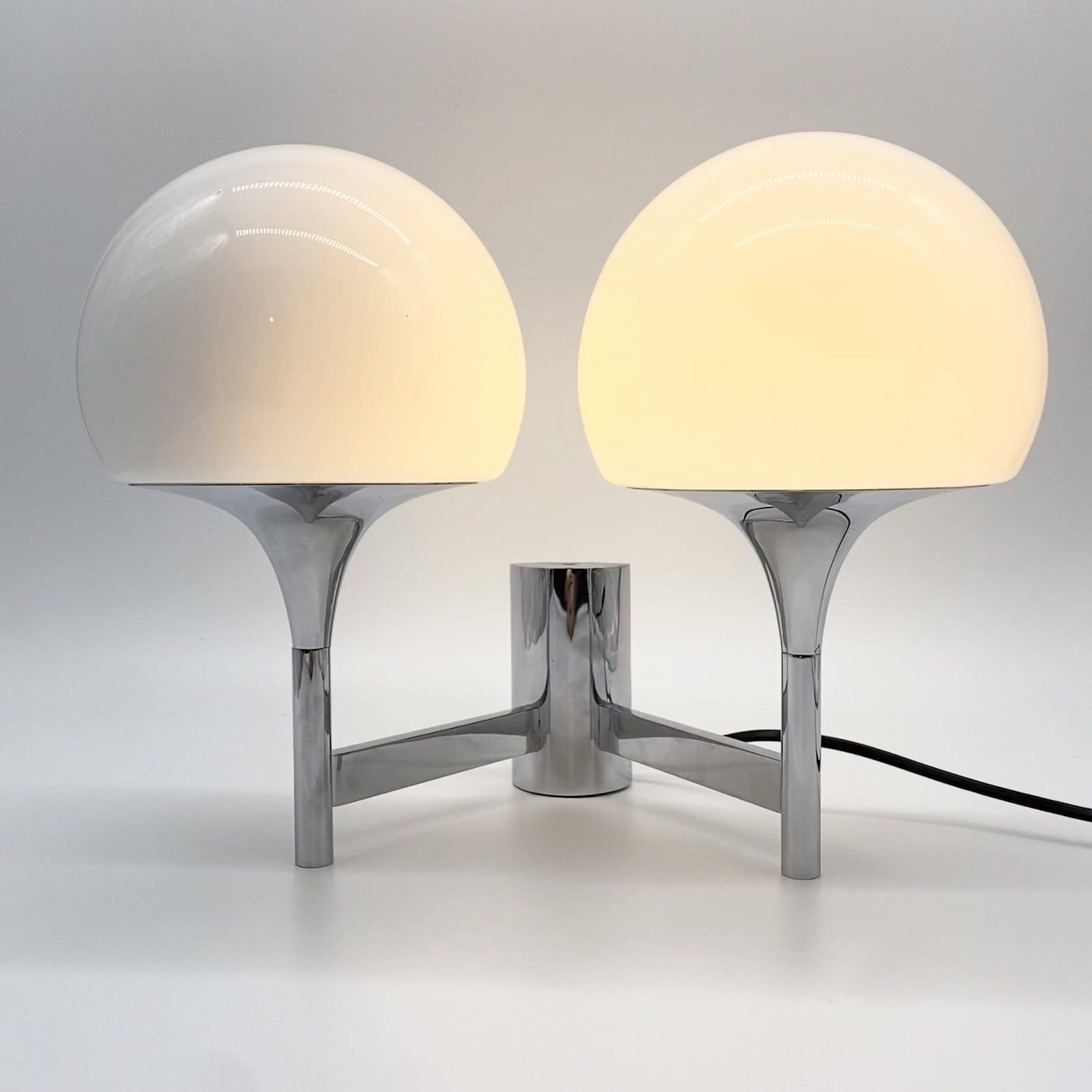 Double wall light by "Gaetano Sciolari" – Italy, 1970s