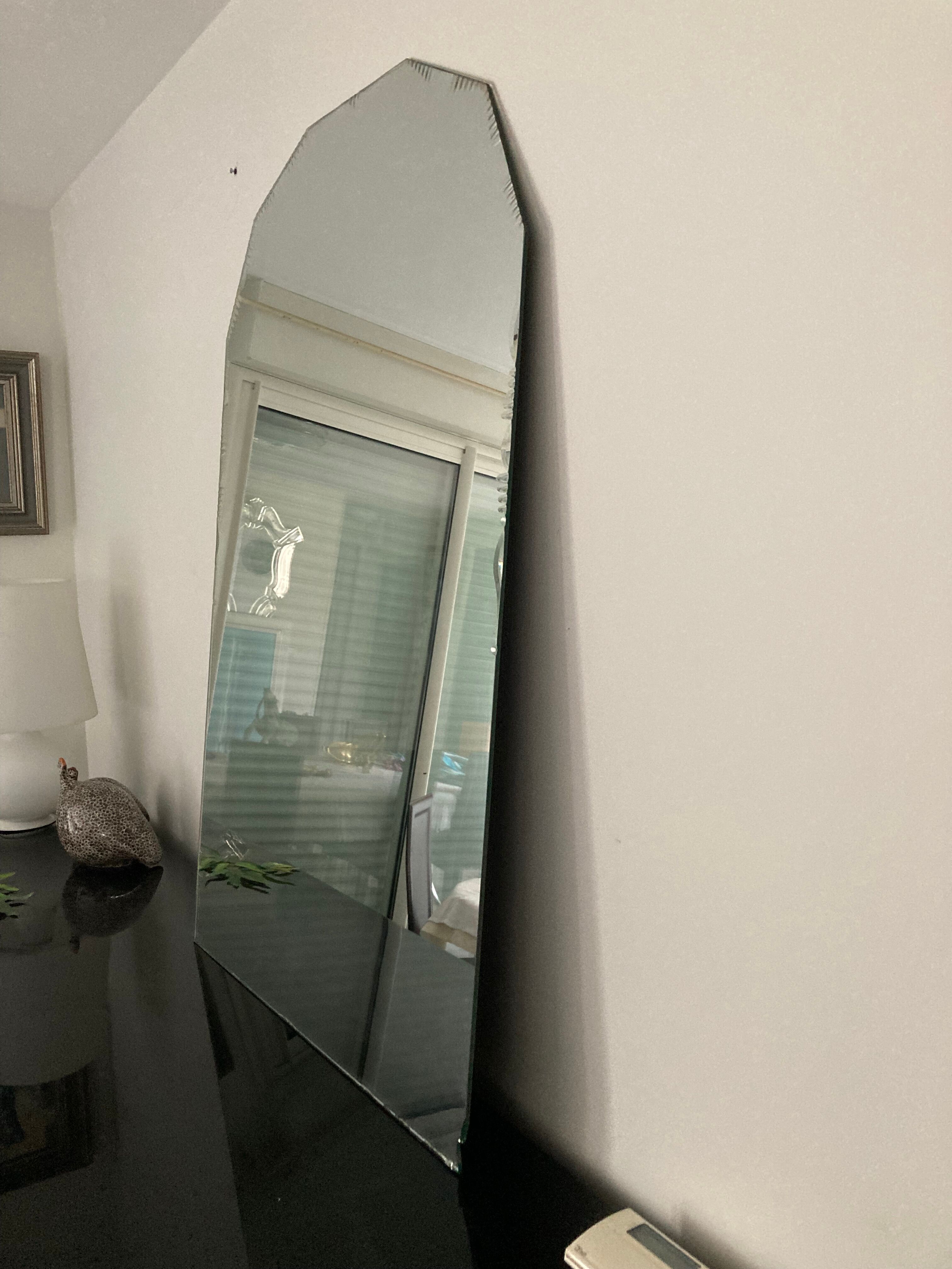 Modern beveled mirror 120x75cm