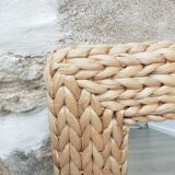 Braided ring mirror 40x40cm