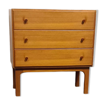 Vintage teak chest of drawers